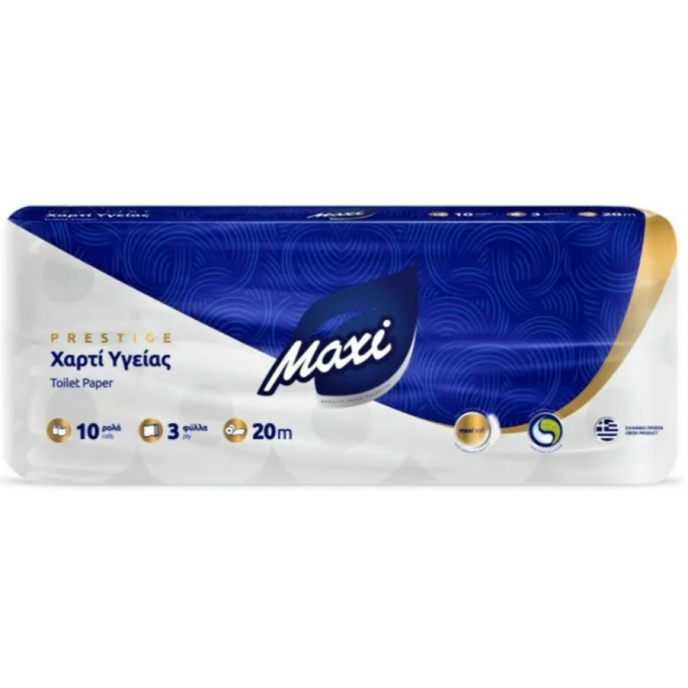 Maxi χαρτί υγείας 3φυλλο 10x100gr ΑΝΑΛΩΣΙΜΑ