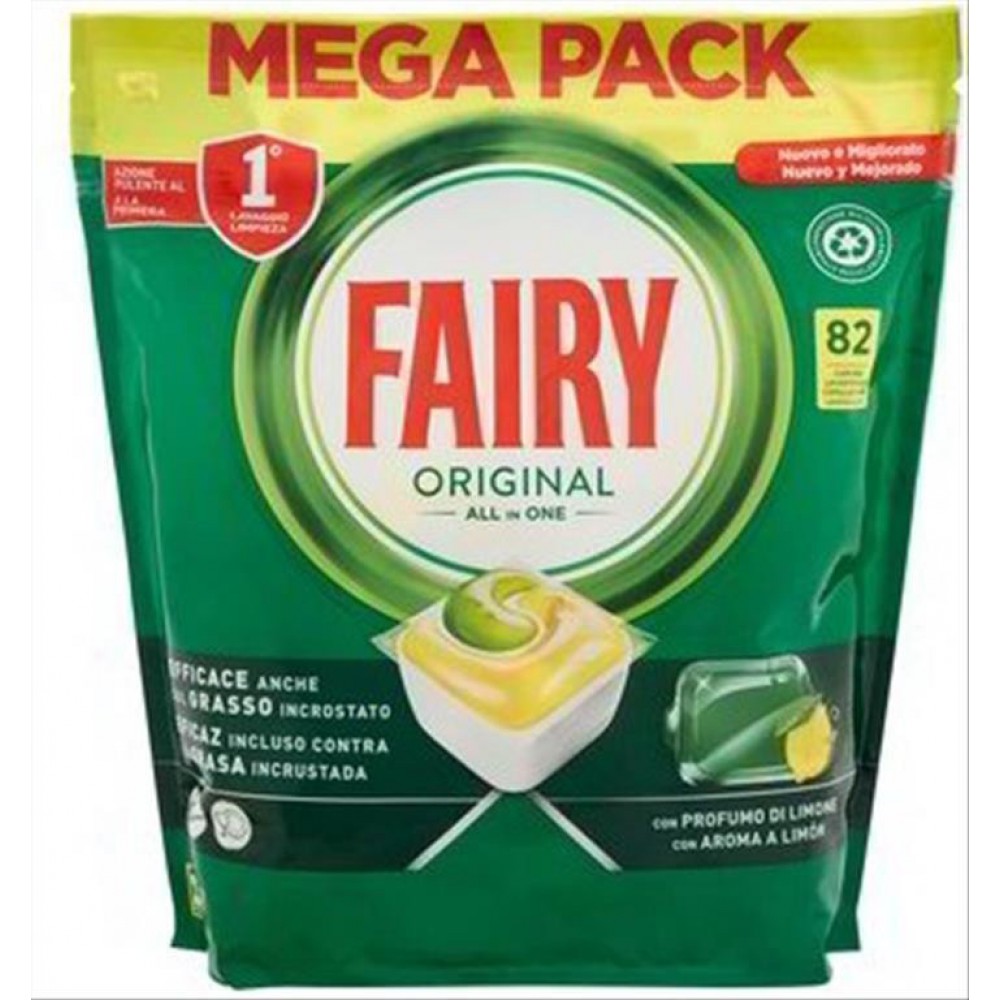 Fairy All 82 Κάψουλες Πλυντηρίου Πιάτων ΑΝΑΛΩΣΙΜΑ