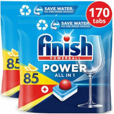 Finish 2x85 Κάψουλες Πλυντηρίου Πιάτων