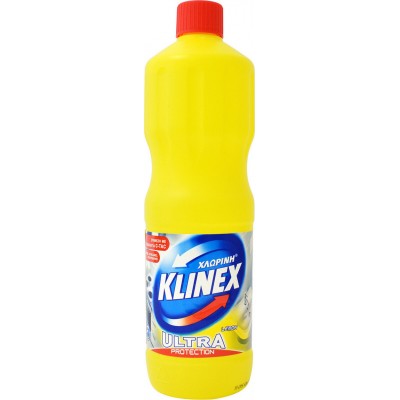 Klinex Ultra Protection Παχύρρευστη Χλωρίνη με Άρωμα Lemon 1.25lt