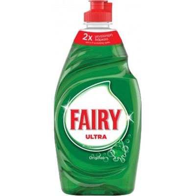 Fairy Ultra Original Υγρό Πιάτων 900ml