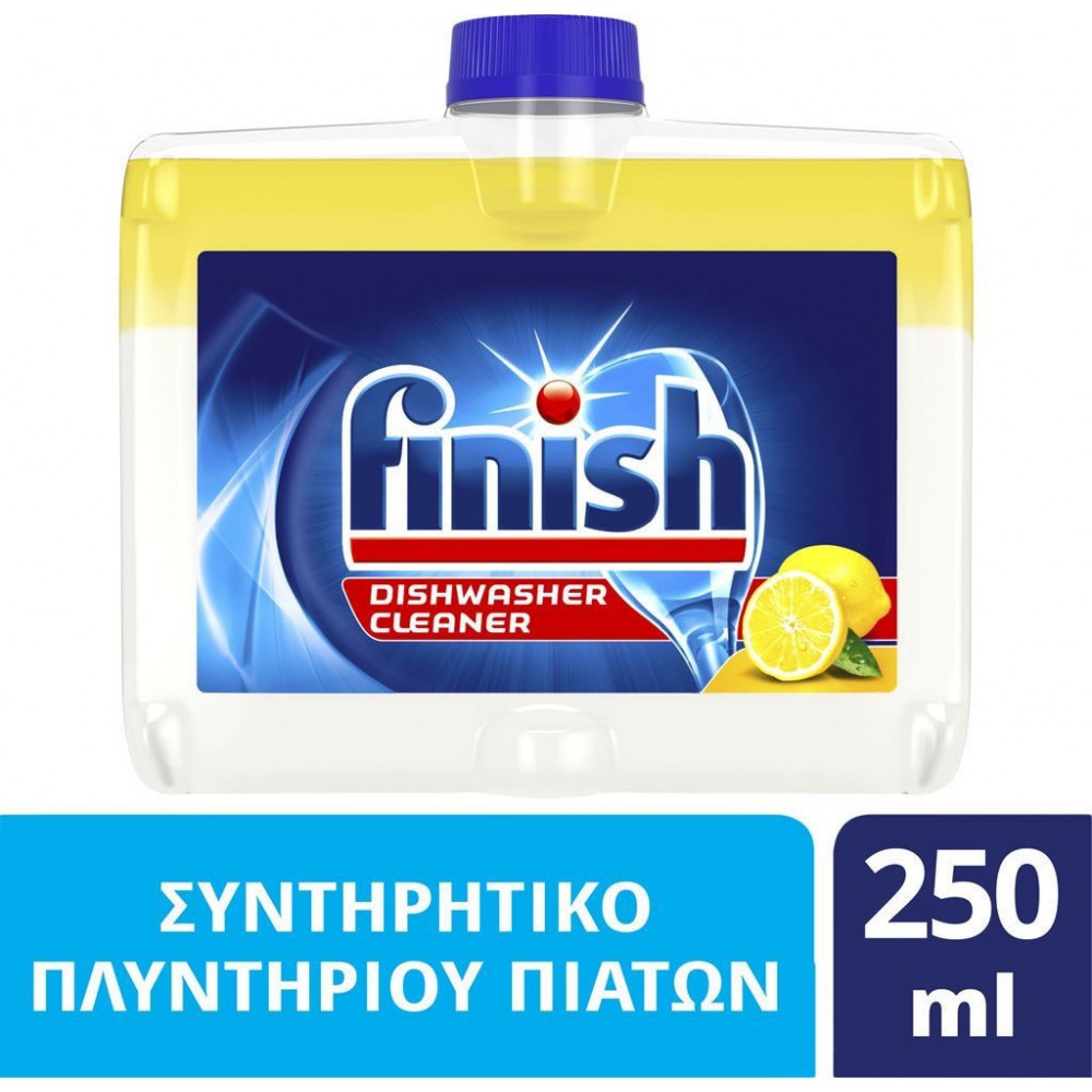 Finish Υγρό Καθαριστικό Πλυντηρίου Πιάτων με Άρωμα Λεμόνι 2x250ml ΑΝΑΛΩΣΙΜΑ