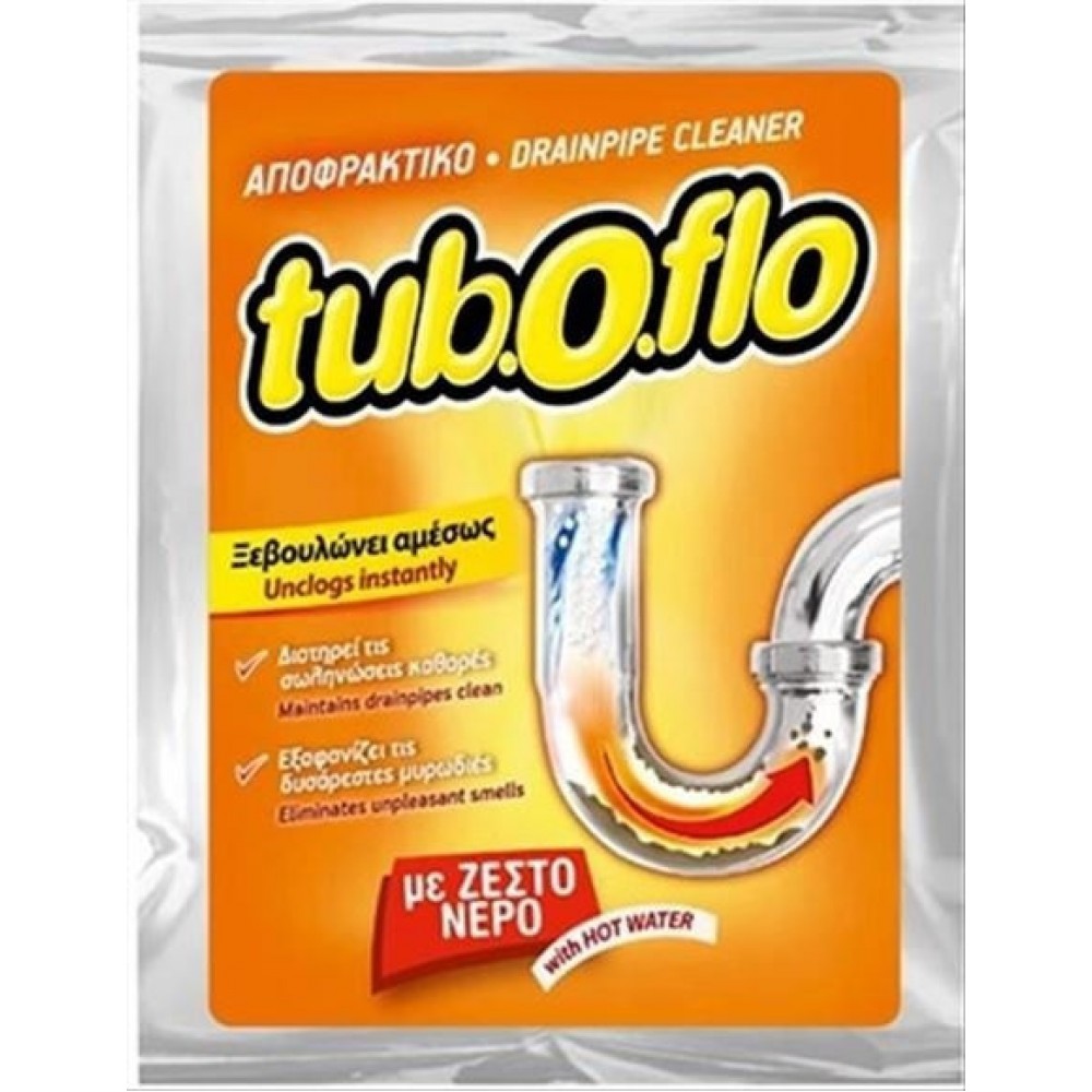 Tuboflo αποφρακτικό για ζεστό νερό 60gr