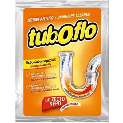 Tuboflo αποφρακτικό για ζεστό νερό 60gr