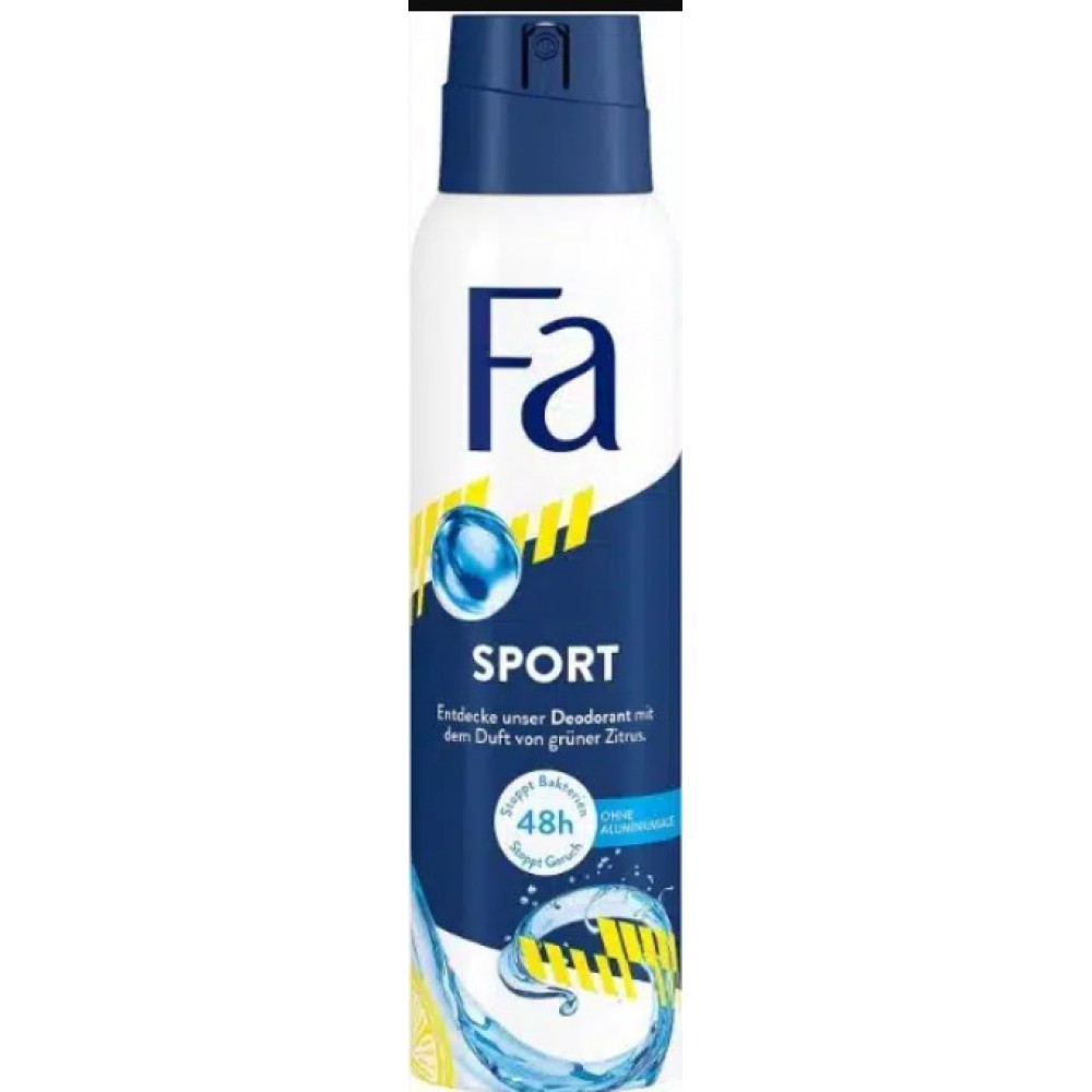 FA ΑΠΟΣΜΗΤΙΚΟ DEO SPRAY 150ML SPORT