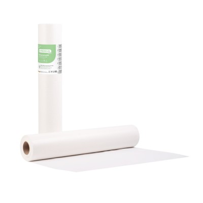 Soft Care Premium Standard 2ply Χαρτί & PE Εξεταστικό ρολό 58cm x 50m - Λευκό