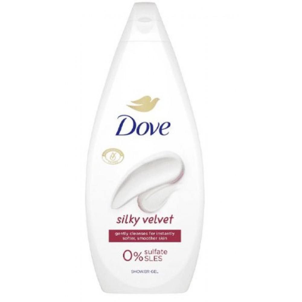 Dove Silky Velvet Αφρόλουτρο Shower Gel 720ml ΑΝΑΛΩΣΙΜΑ