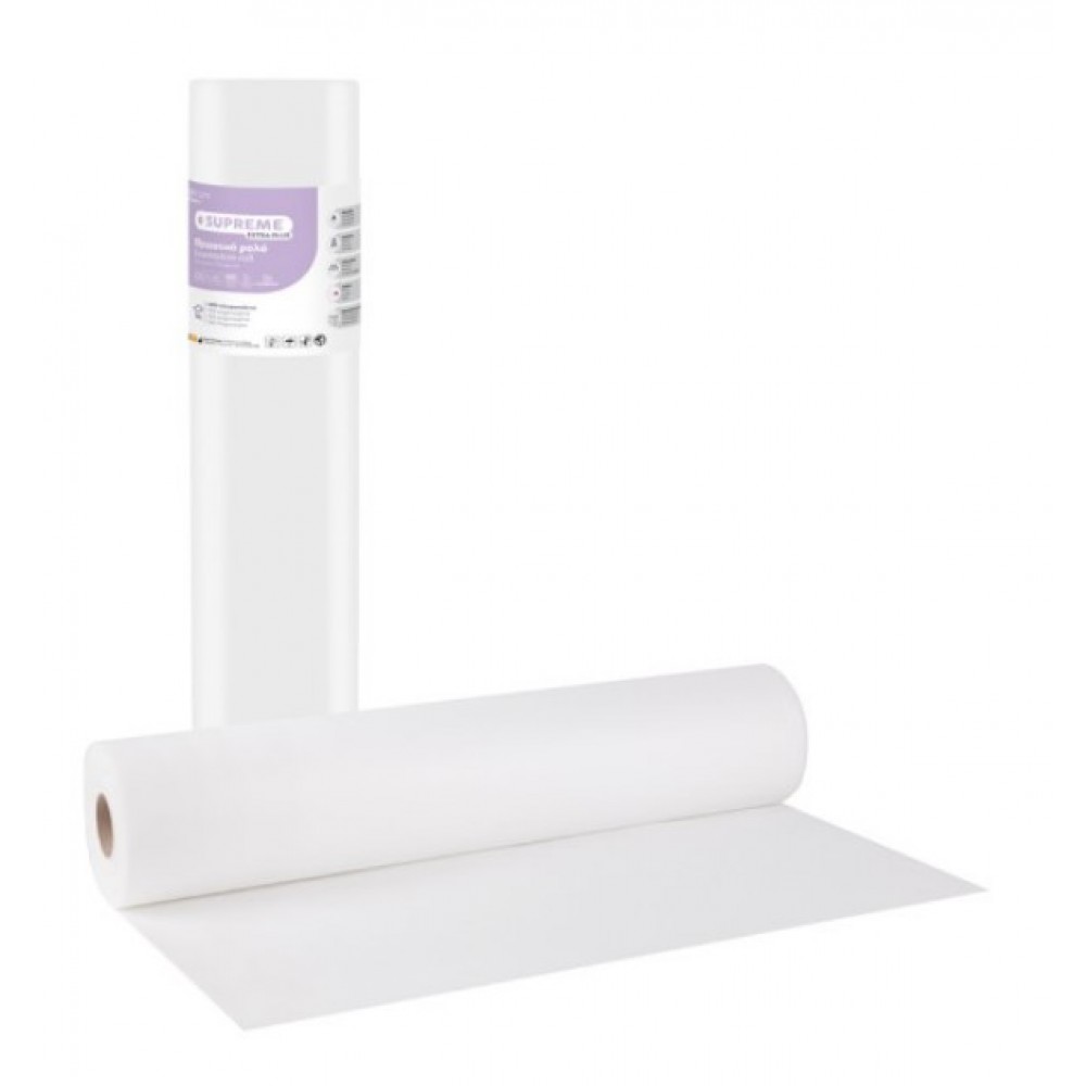 Soft Care Supreme Extra Plus 1ply Non-woven Εξετ. ρολό 58cm x 50m - Λευκό 40gr ΑΝΑΛΩΣΙΜΑ