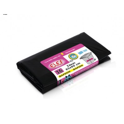 EL-EF ΣΑΚΟΥΛΕΣ ΣΚΟΥΠΙΔΙΩΝ XBK78 65X90cm (16 ΣΑΚΟΥΛΕΣ / ΠΑΚΕΤΟ)