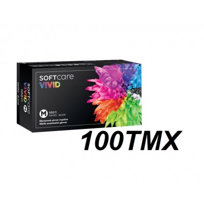 10 ΚΙΒΩΤΙΑ Bournas Medicals Touch Vivid Γάντια Νιτριλίου Χωρίς Πούδρα σε Μαύρο Χρώμα (10 ΚΙΒΩΤΙΑ Χ 10 ΠΑΚΕΤΑ Χ 100ΤΜΧ)