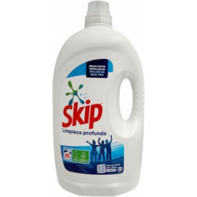 Skip Active Clean Υγρό Απορρυπαντικό Ρούχων 85 Μεζούρες 