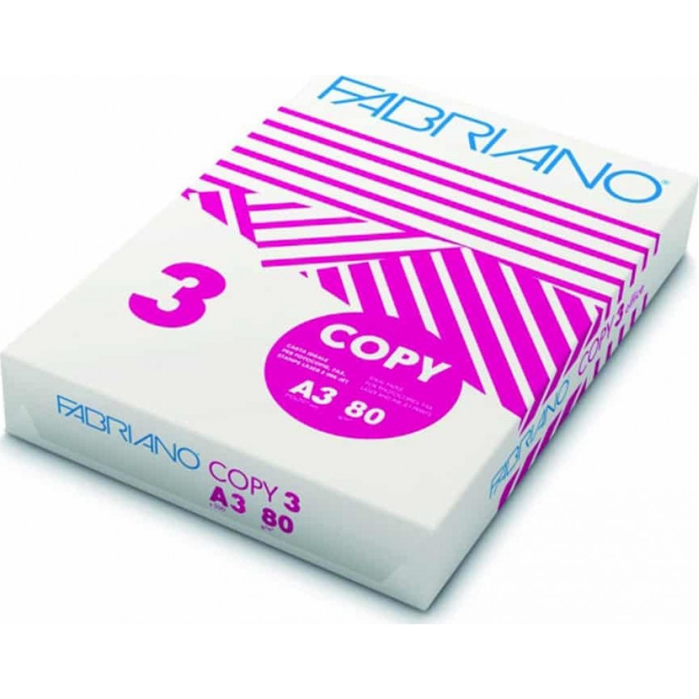 Fabriano Copy 3 Χαρτί A3 Εκτύπωσης 80gr/m² 500 φύλλα