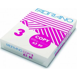 Fabriano Copy 3 Χαρτί A3 Εκτύπωσης 80gr/m² 500 φύλλα
