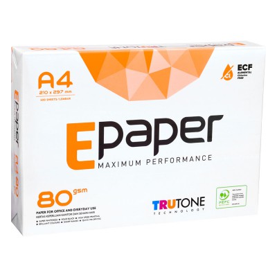 E-Paper Χαρτί Εκτύπωσης Α4 80gr - 500 Φύλλα