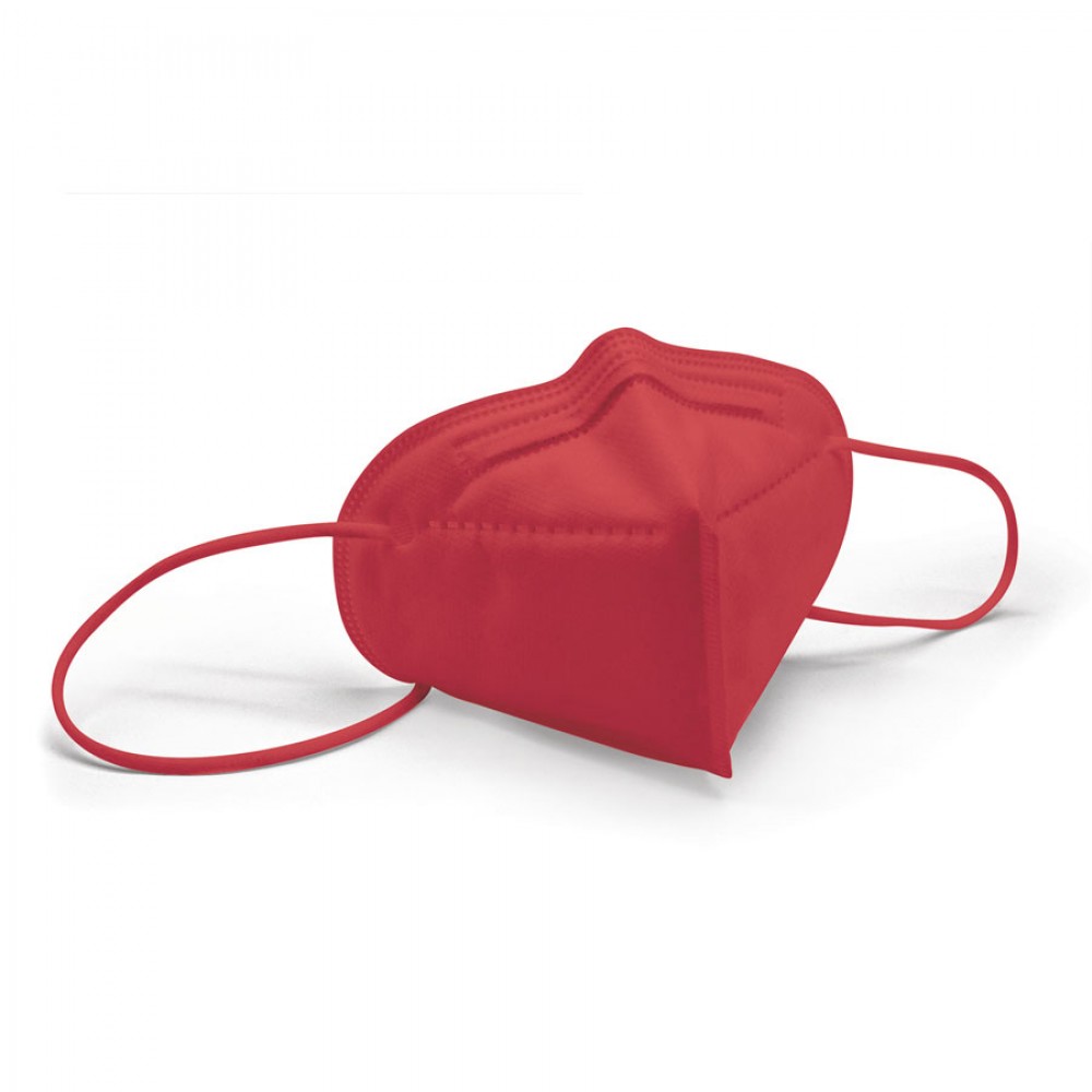 FFP2 Μάσκα προστασίας Soft care - Κόκκινη (μπορντό)(10 ΤΜΧ) ΑΝΑΛΩΣΙΜΑ