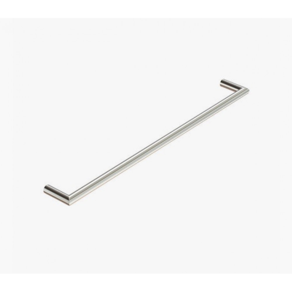 Verdi Lamda Ράγα Μπάνιου Μονή Επιτοίχια με Βίδες ​58x8.5cm Nickel Matt