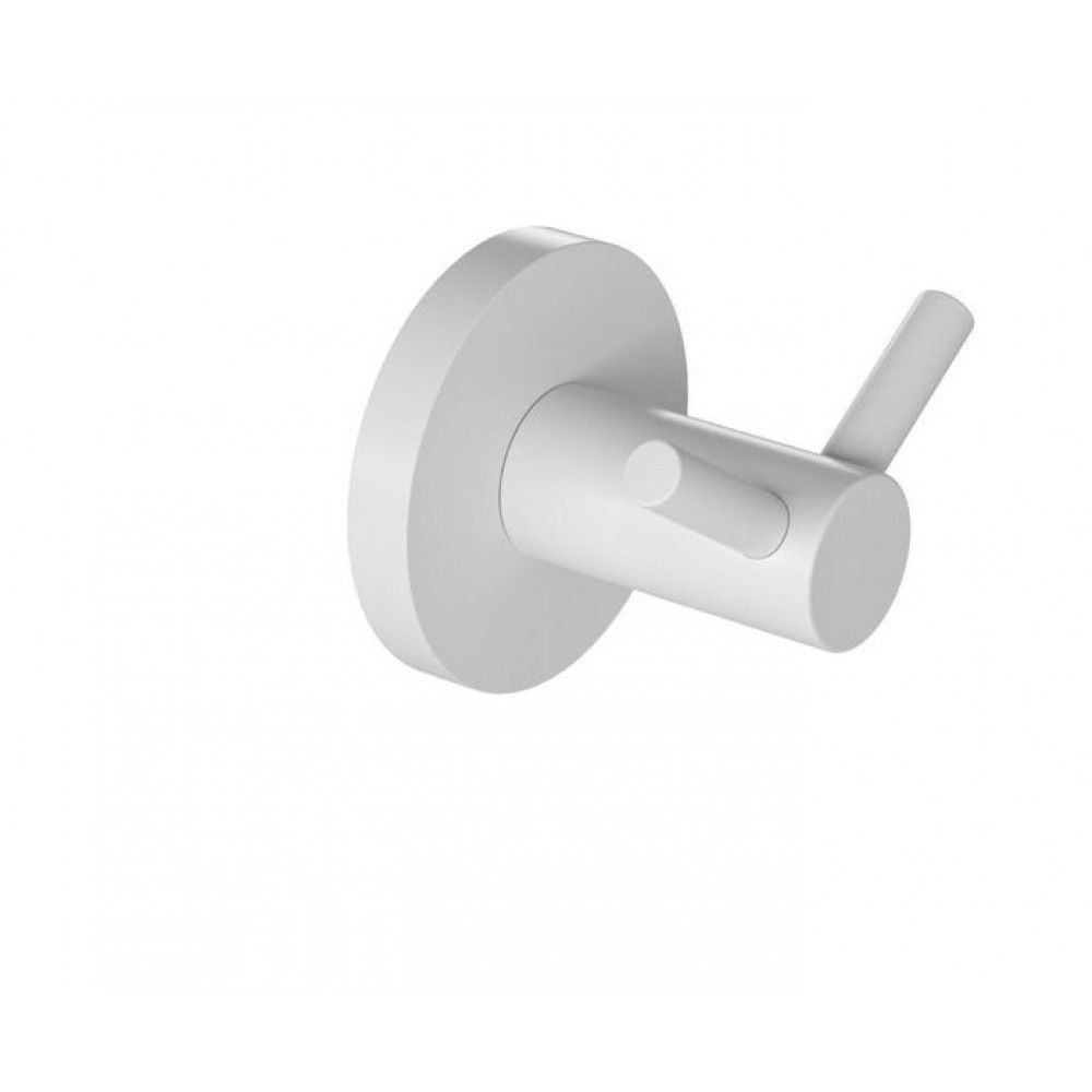 Verdi Sigma Άγκιστρο Μπάνιου Διπλό Λευκό 3031201