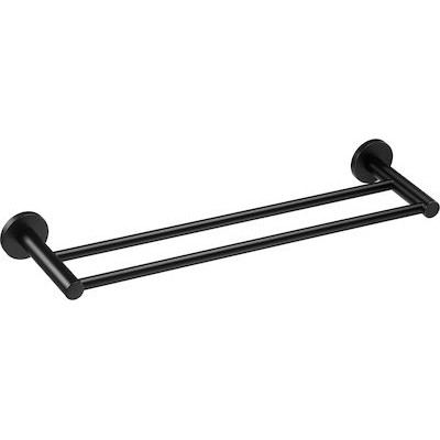 Verdi Sigma Ράγα Μπάνιου Διπλή Επιτοίχια Μαύρη 3032105