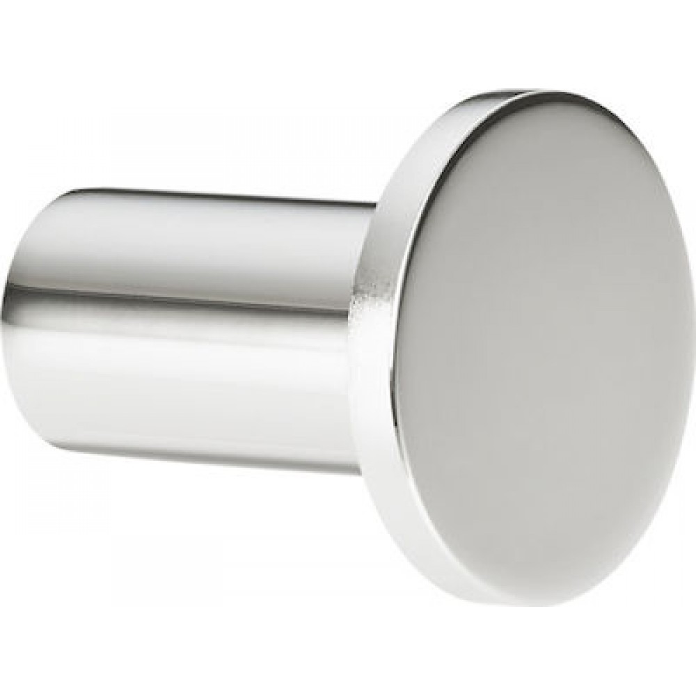 Verdi Omicron Άγκιστρο Μπάνιου Μονό Ασημί Χρωμέ 3021222 