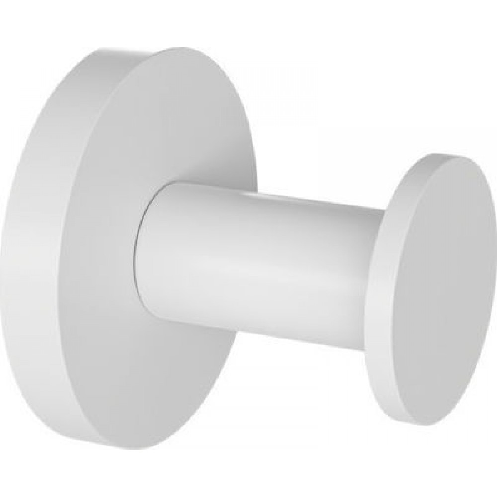 Άγγιστρο Μπάνιου Verdi Μονό OMICRON σε ΛΕΥΚΟ ματ 3020201