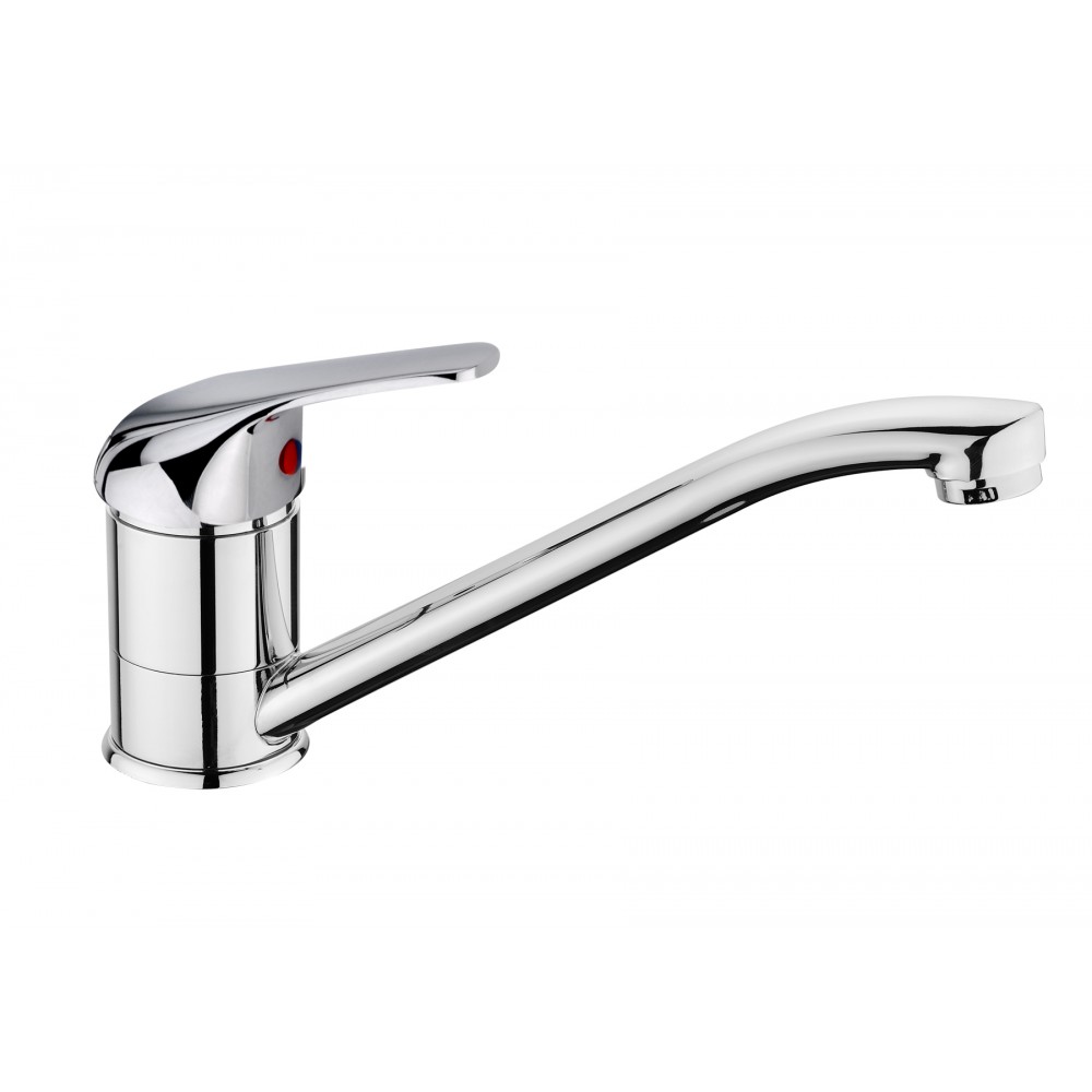 HIlang Italian Group Basic line Μπαταρία Κουζίνας Πάγκου Ασημί