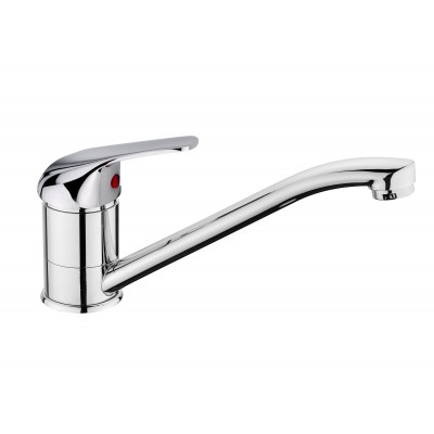 HIlang Italian Group Basic line Μπαταρία Κουζίνας Πάγκου Ασημί