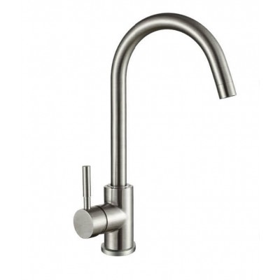 ΜΠΑΤΑΡΙΑ ΚΟΥΖΙΝΑΣ ΙΝΟΧ ΜΑΤ HIT SLIM LINE ΚΑΜΠΥΛΩΤΗ 253ΜΜ 21230000005