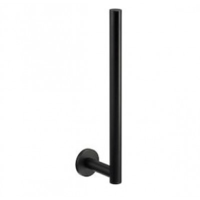 Verdi Omicron 3026405 Χαρτοθήκη Επιτοίχια Μεταλλική Black Matt