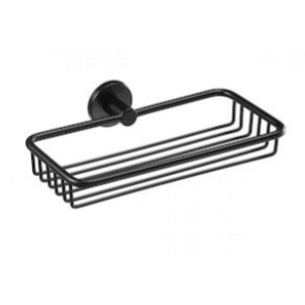 Verdi Sigma 3030705 Σπογγοθήκη Επιτοίχια Inox Black Matt