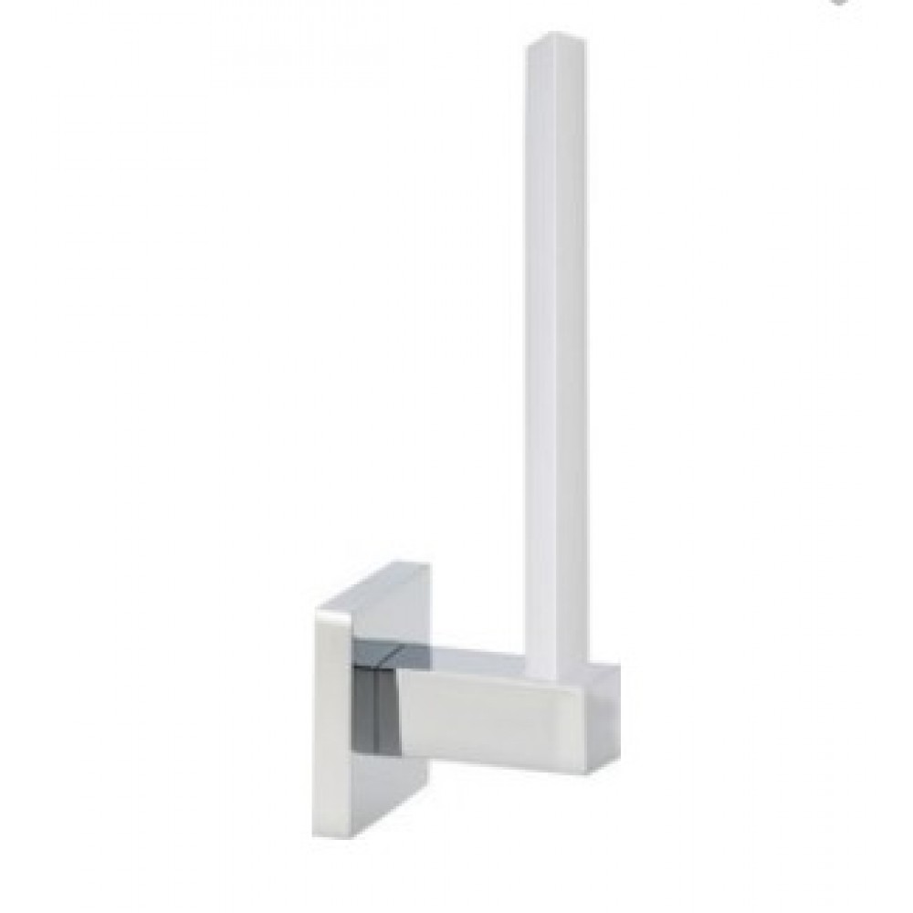 Verdi Cube 3074422 Χαρτοθήκη Επιτοίχια Inox Ασημί