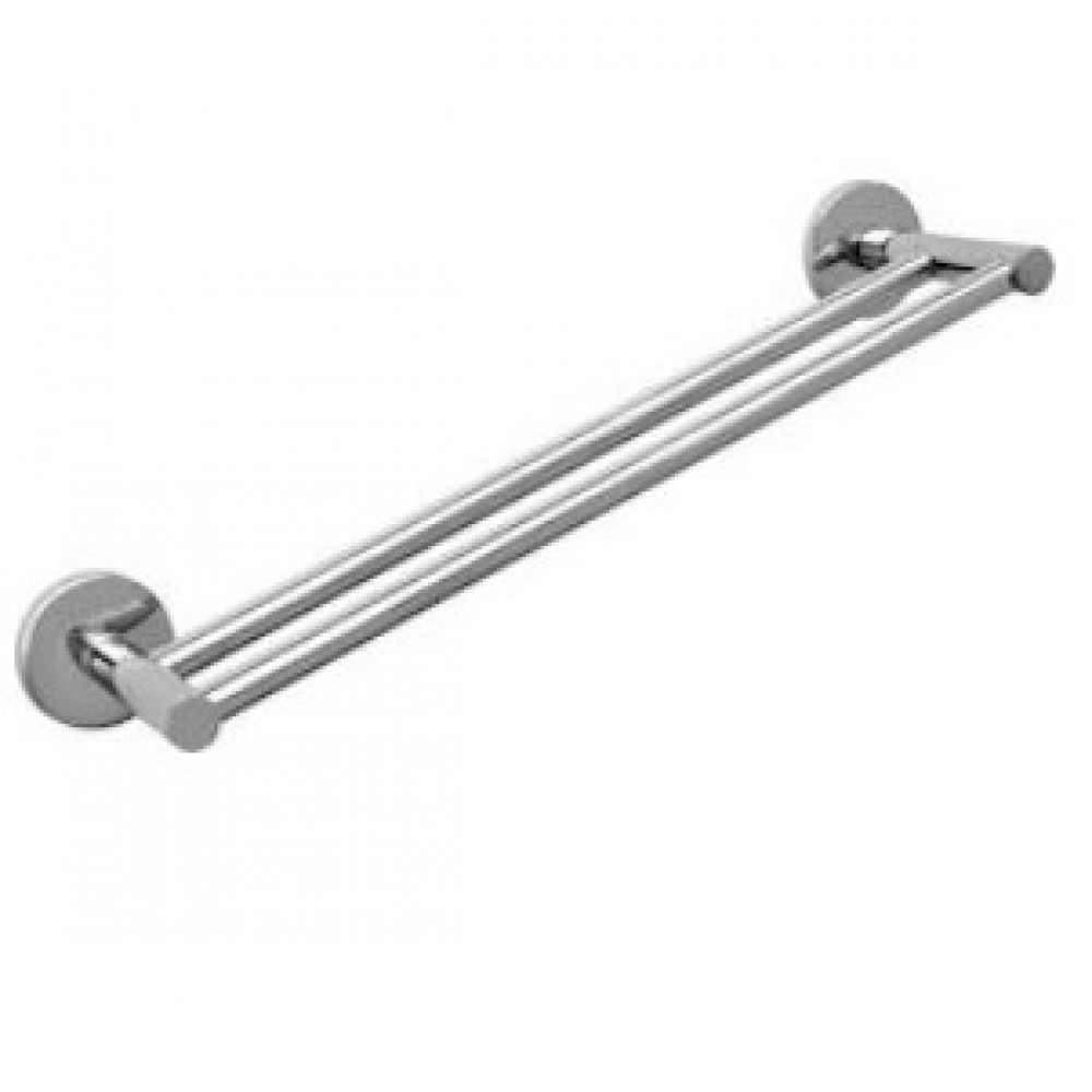 Verdi Astro Ράγα Μπάνιου Διπλή Επιτοίχια Ασημί 0062122