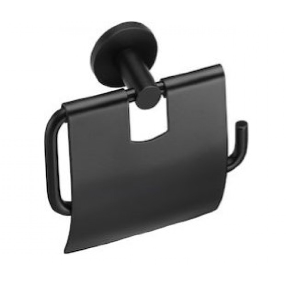 Verdi Sigma 3031405 Χαρτοθήκη Επιτοίχια Inox Black Matt