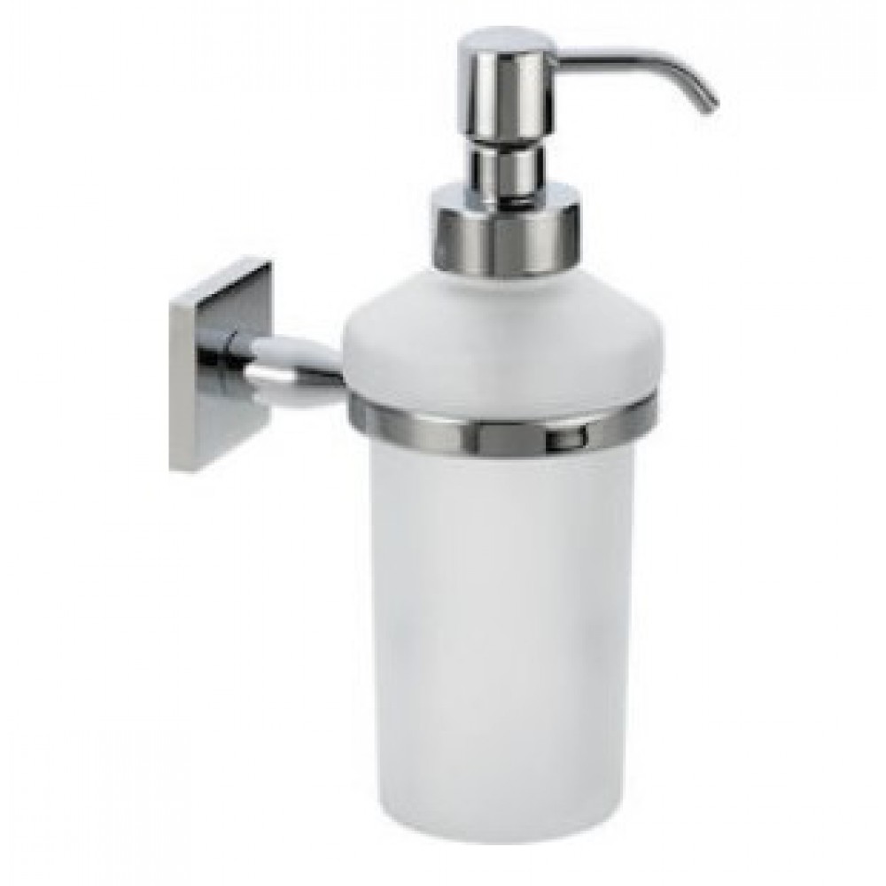 Verdi Delta 3060022 Επιτοίχιο Dispenser Γυάλινο Χρωμέ