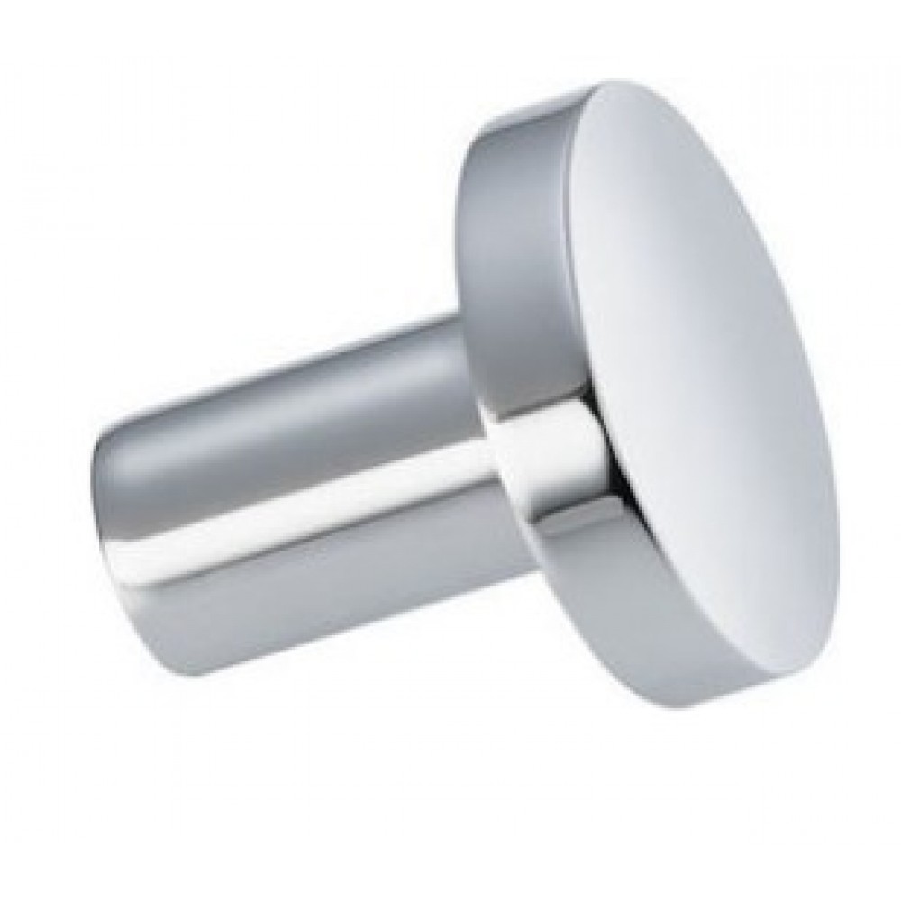 Verdi Lamda Άγκιστρο Μπάνιου Μονό ​3.8x3.8cm Ασημί 3010222