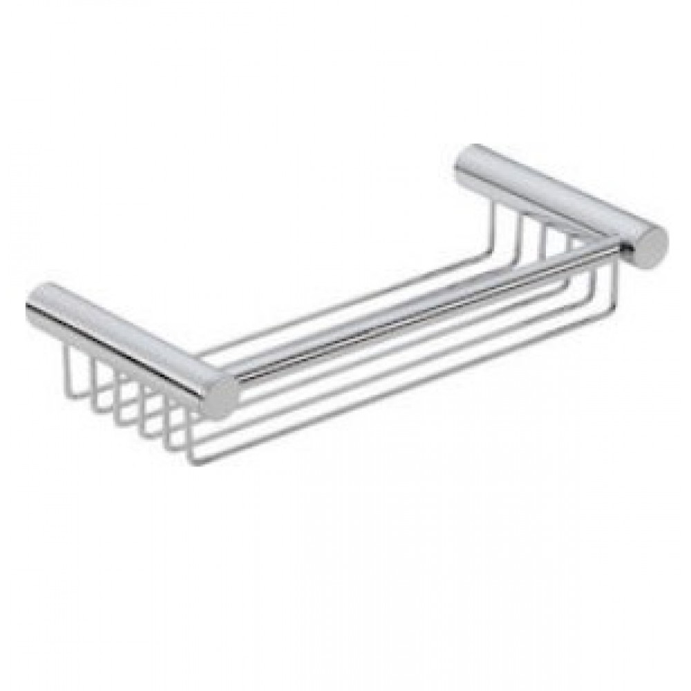 Verdi Ciao 8062722 Σπογγοθήκη Επιτοίχια Μεταλλική Ασημί