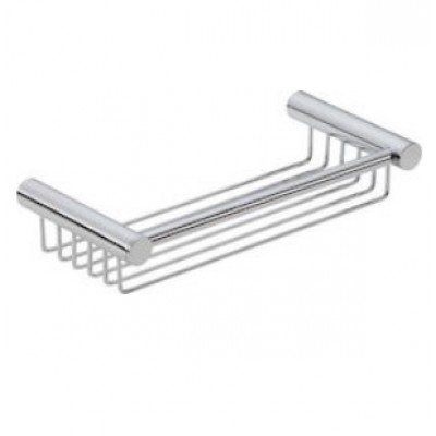 Verdi Ciao 8062722 Σπογγοθήκη Επιτοίχια Μεταλλική Ασημί