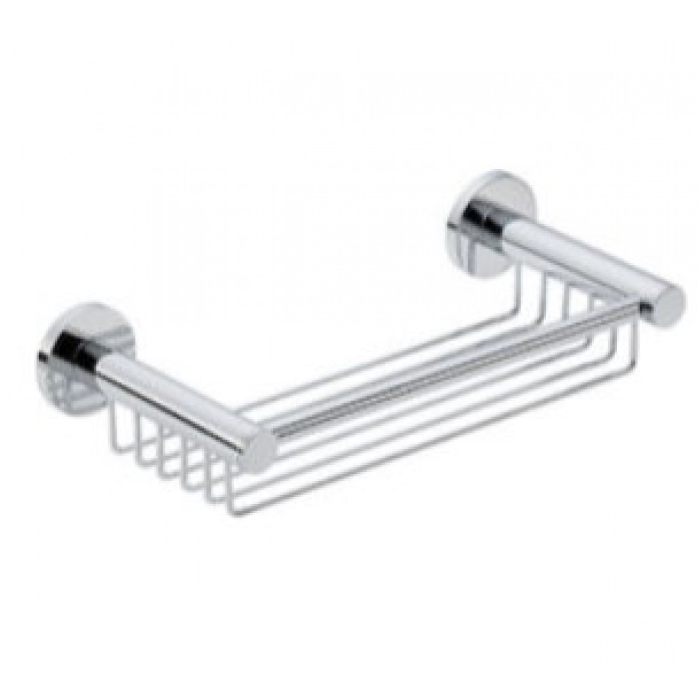 Verdi Sigma 3032722 Σπογγοθήκη Επιτοίχια Inox Ασημί