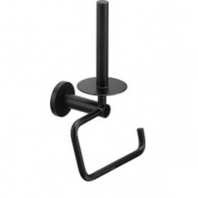 Verdi Sigma 3036405 Χαρτοθήκη Επιτοίχια Μεταλλική Black Matt