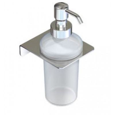 Verdi Epsilon 3050022 Επιτοίχιο Dispenser Γυάλινο Ασημί