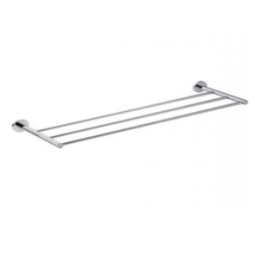 Verdi Sigma Ραφιέρα Μπάνιου Τριπλή Επιτοίχια Ασημί 3034122