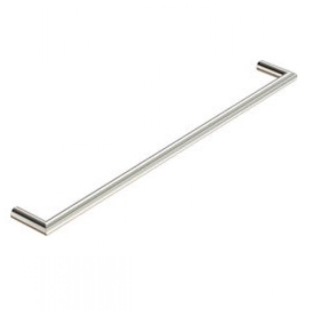 Verdi Lamda Ράγα Μπάνιου Μονή Επιτοίχια ​38x8.5cm Ασημί 301A478