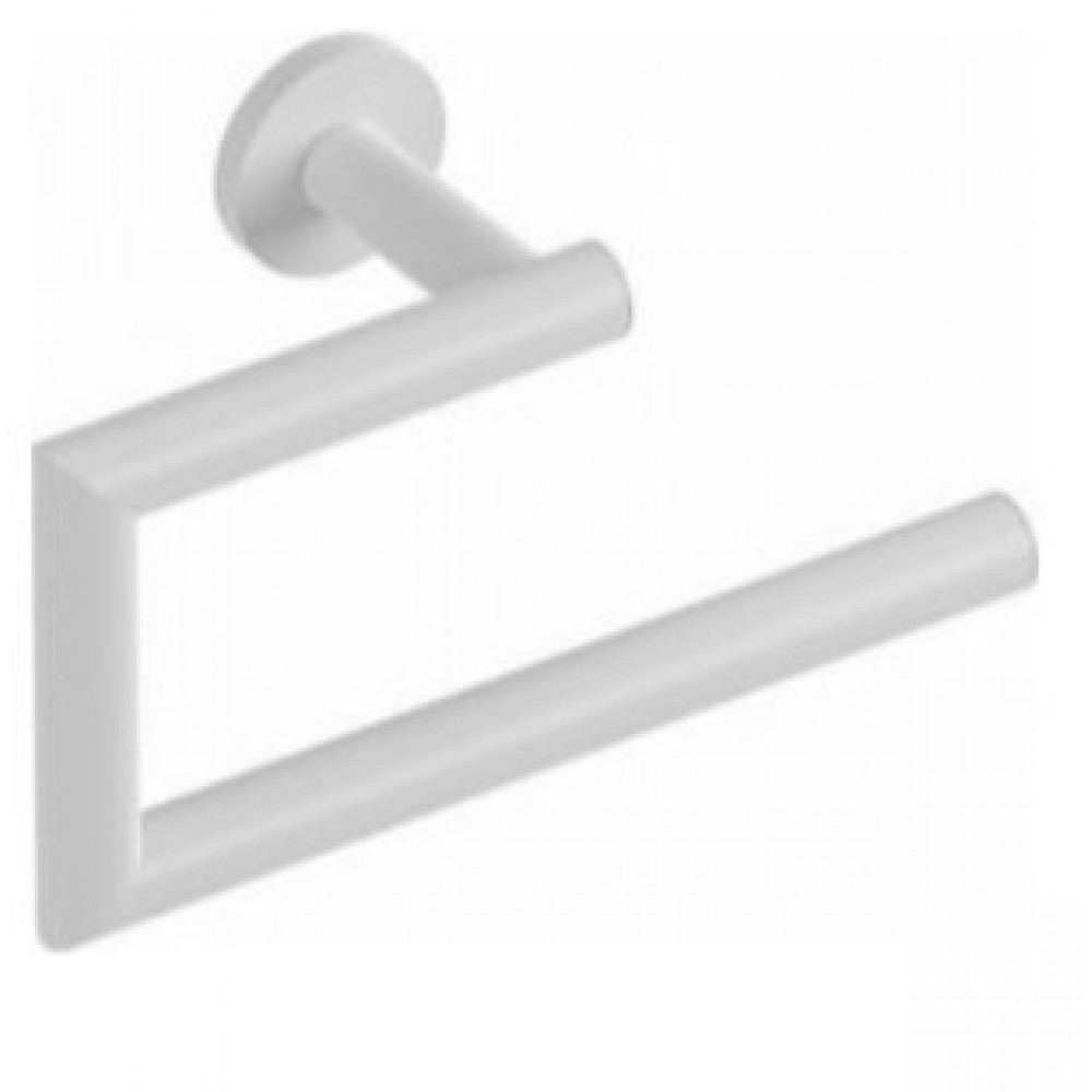 Verdi Omicron Κρίκος Μπάνιου Μονός Λευκός 3021301