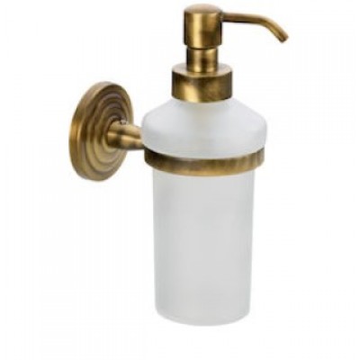 Verdi 3080066 Επιτοίχιο Dispenser Γυάλινο Χρυσό