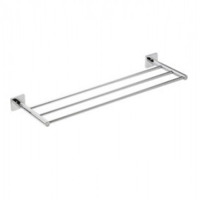 Verdi Delta Πετσοτοθήκη Μπάνιου Τριπλή Επιτοίχια Ασημί C: 306.41.22