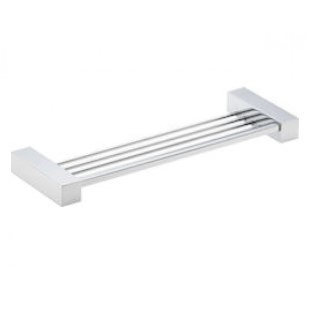 Verdi Kappa 3042722 Σπογγοθήκη Επιτοίχια Inox Ασημί