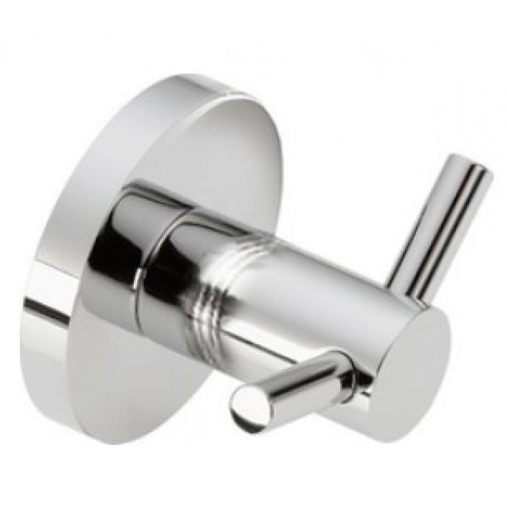 Verdi Astro Άγκιστρο Μπάνιου Διπλό Ασημί 0060222