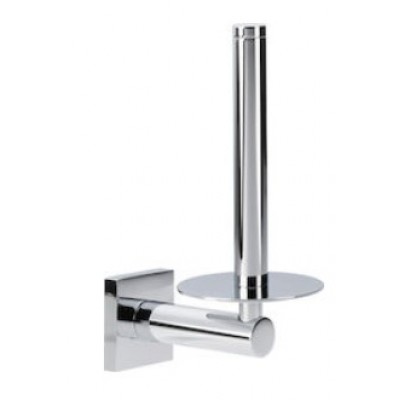 Verdi Delta 3064422 Χαρτοθήκη Επιτοίχια Inox Ασημί