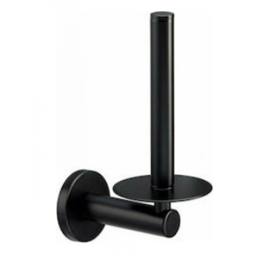 Verdi Sigma 3034405 Χαρτοθήκη Επιτοίχια Μεταλλική Black Matt