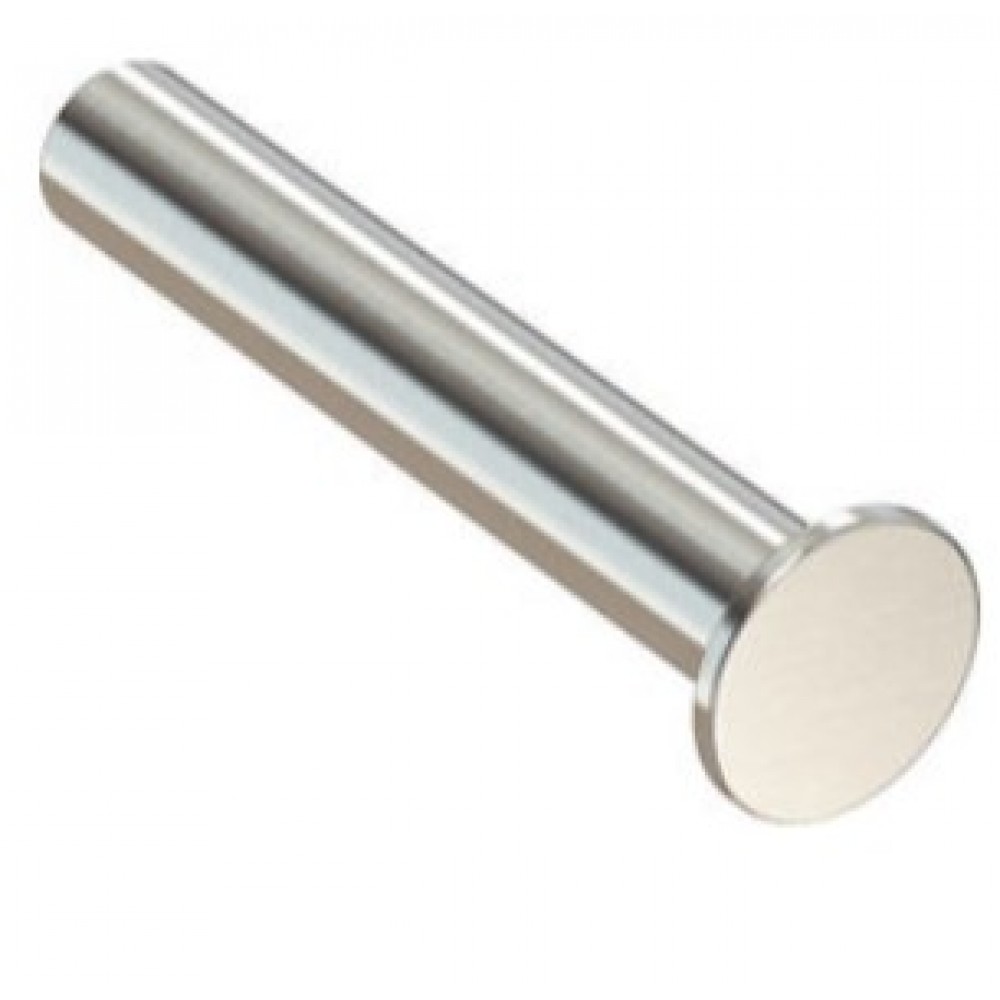 Verdi Lamda 3014478 Χαρτοθήκη Επιτοίχια Μεταλλική ΙΝΟΧ ΜΑΤ Ø3.2 x 11.5cm