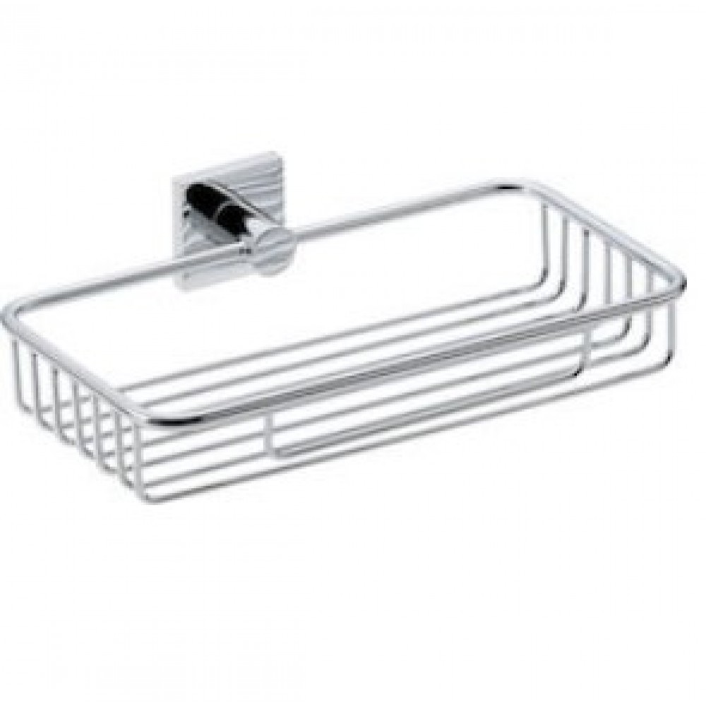 Verdi Delta 3060722 Σπογγοθήκη Επιτοίχια Inox Ασημί